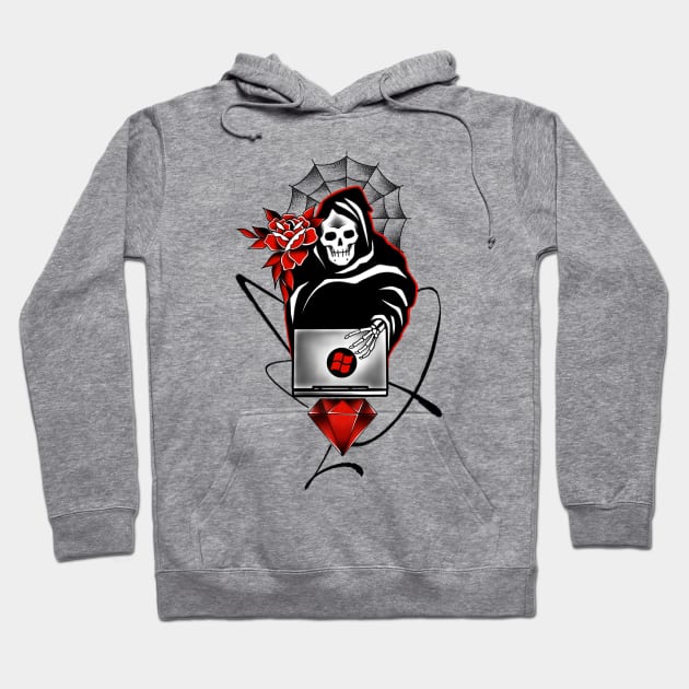 Hacker immortality Hoodie by BSKR